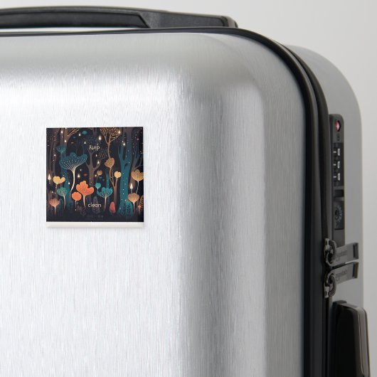 Multicolor Fantasy Scene Vaatwasser Magneet (Insitu (bagage))