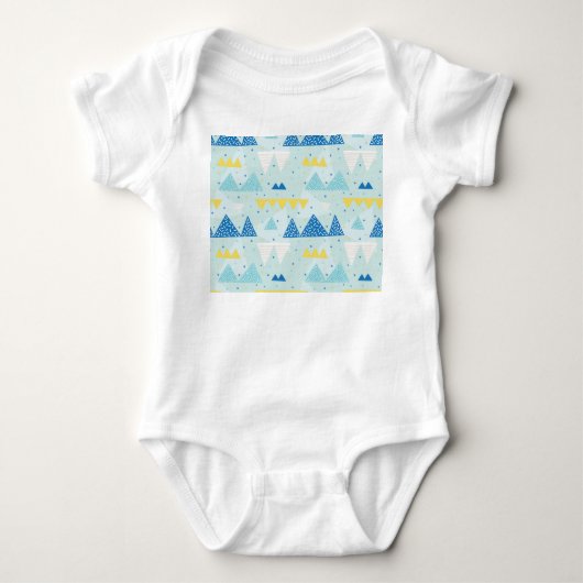 Multicolor Feest: Leuke Naadloze Patroon. Romper (Voorkant)