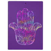 Multicolor Filigree Hamsa Klembord (Achterkant)