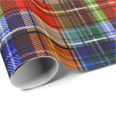 Multicolor Flanel Plaid Tartan Pattern Cadeaupapier (Rol Hoek)