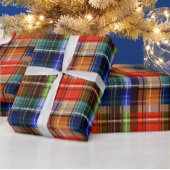 Multicolor Flanel Plaid Tartan Pattern Cadeaupapier