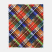 Multicolor Flanel Plaid Tartan Pattern Fleece Deken (Voorkant)