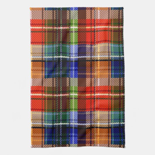 Multicolor Flanel Plaid Tartan Pattern Theedoek (Verticaal)