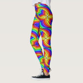 Multicolor floral design leggings (Links)