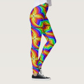 Multicolor floral design leggings (Rechts)