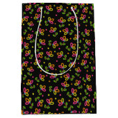 Multicolor Floral Design Medium Cadeauzakje (Voorkant)