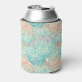 Multicolor Floral Doodle Patroon Blikjeskoeler (Blikje Achterkant)