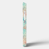 Multicolor Floral Doodle Patroon Case-Mate iPhone Case (Achterkant / Links)