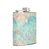 Multicolor Floral Doodle Patroon Heupfles (Rechts)