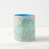 Multicolor Floral Doodle Patroon Mok (Midden)