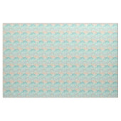 Multicolor Floral Doodle Patroon Stof (Yard (91,4 cm))