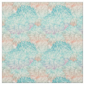 Multicolor Floral Doodle Patroon Stof (Swatch)