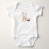 MultiColor Fox Cartoon Romper (Voorkant)