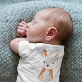 MultiColor Fox Cartoon Romper