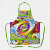 Multicolor Fractal spiral design Schort (Voorkant)