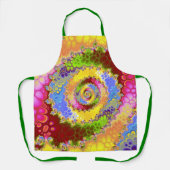  Multicolor Fractal Spiral Schort (Voorkant)