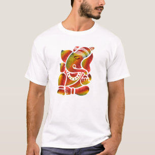 Multicolor Ganesha Painting T-shirt