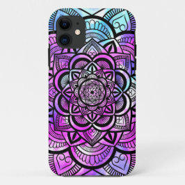 Multicolor Geometric Floral Mandala Art Afdrukken Case-Mate iPhone Case