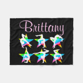  MULTICOLOR GEPERSONALISEERDE GYMNASTIEKDEKEN FLEECE DEKEN (Voorkant (Horizontaal))