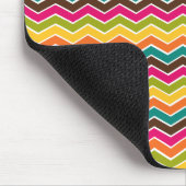 Multicolor girly chevron muismat (Hoek)