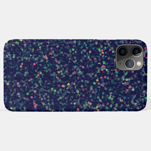 Multicolor Glitter Confetti Case-Mate iPhone Case (Achterkant (horizontaal))