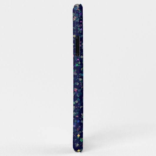 Multicolor Glitter Confetti Case-Mate iPhone Case (Achterkant/rechts)