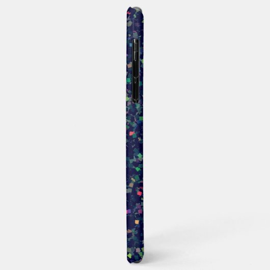 Multicolor Glitter Confetti Case-Mate iPhone Case (Achterkant/links)