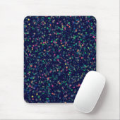 Multicolor Glitter Confetti Muismat (Met muis)
