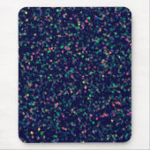 Multicolor Glitter Confetti Muismat (Voorkant)