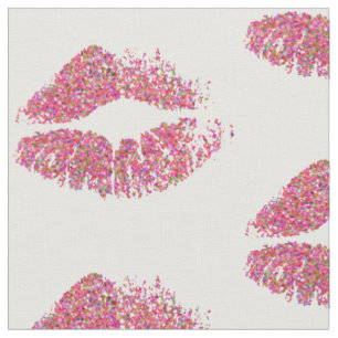 Multicolor Glitter Lips #24 Stof
