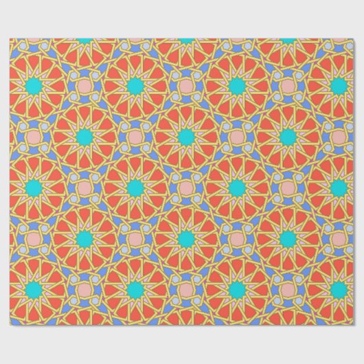 Multicolor Granada Cadeaupapier (Vlak)