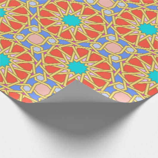 Multicolor Granada Cadeaupapier (Hoek)