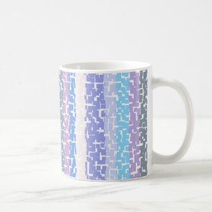 Multicolor Green/Grey/Beige/Roze/Paars/Blauw Koffiemok