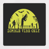 Multicolor Halloween Square Sticker (Design 2)