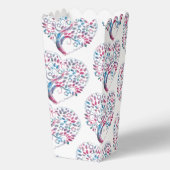 Multicolor Hart Boom Kunst Speciale Gebeurtenis Bedankdoosjes (Achterkant)