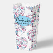 Multicolor Hart Boom Kunst Speciale Gebeurtenis Bedankdoosjes (Voorkant)