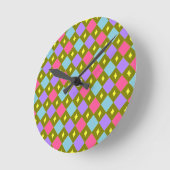 Multicolor Honeycomb Creëer Uw eigen wandklok (Hoek)