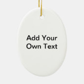 Multicolor Hot Air-ballon Keramisch Ornament (Achterkant)