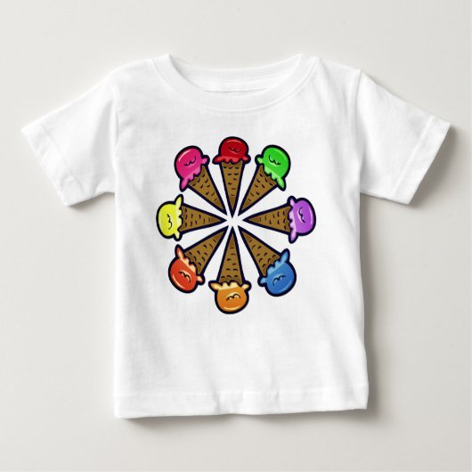 Multicolor Ice Cream Cones No. 2 (Voorkant)