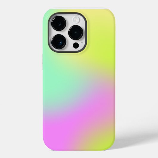Multicolor Iphone 14 Pro hoezen (Achterkant)