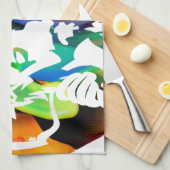MULTICOLOR JESUS CRIST PRODUCTS THEEDOEK (Quarter Fold)