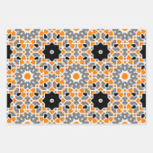 Multicolor Kaleidoscopic Mosaic Moroccan patronen Inpakpapier Vel (Voorkant)