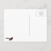 Multicolor kerstboom kleurig sparen de Datum Aankondigingskaart (Achterkant)