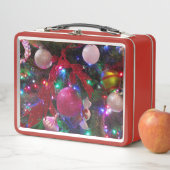 Multicolor kerstboom kleurige feestdag (In situ)