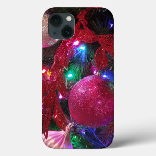 Multicolor kerstboom kleurige feestdag Case-Mate iPhone case