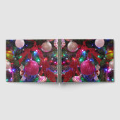 Multicolor kerstboom kleurige feestdag gastenboek (Volledig)