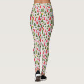 Multicolor kerstboom leggings (Achterkant)