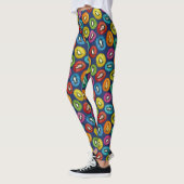 Multicolor Kiwi Pattern Leggings (Links)