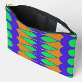 Multicolor klassieke trendy make-up accessoire zak etui (Open)