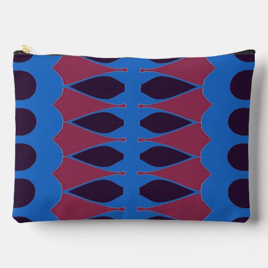 Multicolor klassieke trendy make-up accessoire zak etui (Voorkant)